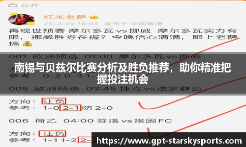 南锡与贝兹尔比赛分析及胜负推荐，助你精准把握投注机会